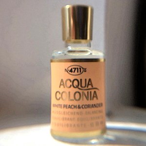 4711 white peach coriander